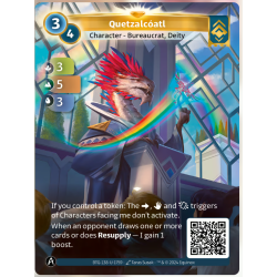 Quetzalcoatl (3-5-3) Carte Unique Ordis - Altered TCG - Edition KS