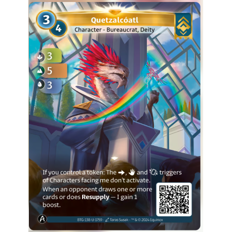 Quetzalcoatl (3-5-3) Unique Ordis - Altered TCG