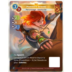 Pionnière Bravos Sabotage (2-4-2) Carte Unique Bravos - Altered TCG - Edition KS