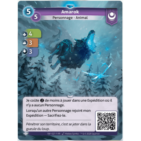 Amarok Rare Altered TCG