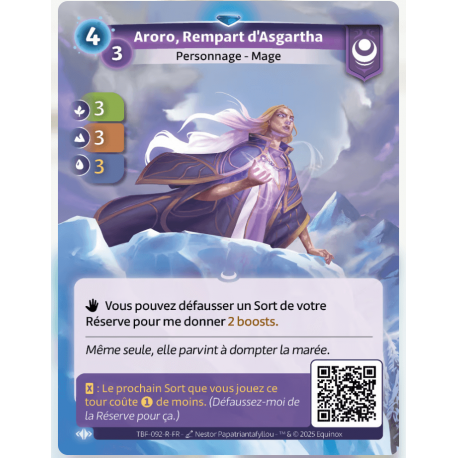 Aroro, Rempart d'Asgartha Rare Altered TCG
