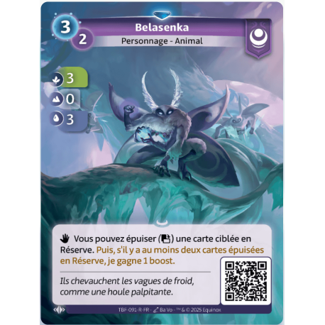 Belasenka Rare Altered TCG