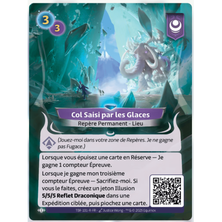 Col Saisi par les Glaces Rare Altered TCG