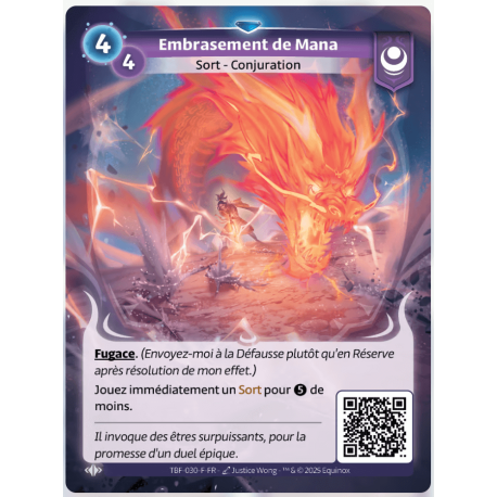 Embrasement de Mana Rare Altered TCG