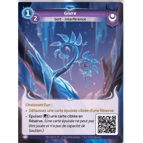 Givre Rare Altered TCG