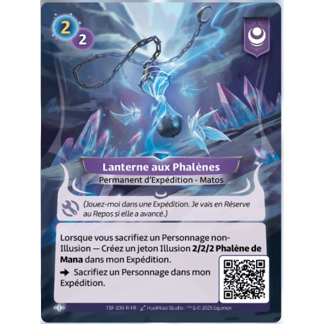 Lanterne aux Phalènes Rare Altered TCG