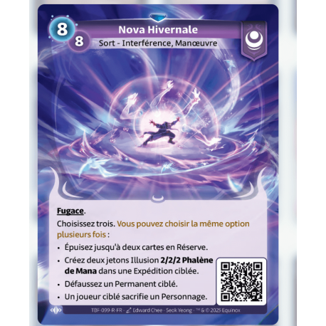 Nova Hivernale Rare Altered TCG