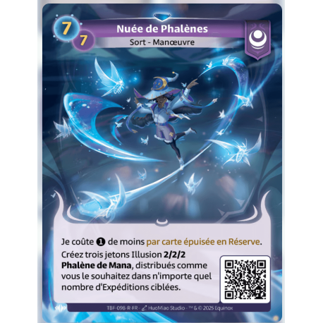 Nuée de Phalènes Rare Altered TCG