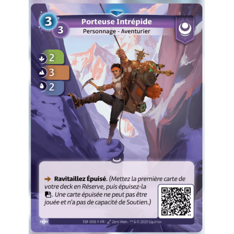 Porteuse Intrépide Rare Altered TCG