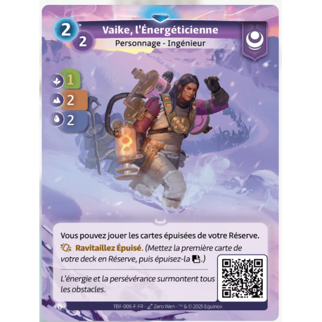 Vaike, l'Énergéticienne Rare Altered TCG