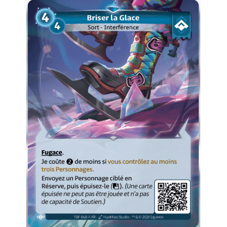 Briser la Glace Rare Ordis Altered TCG