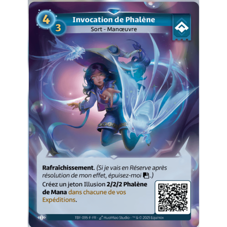 Phalene Invocación Rara Ordis TCG Alterado