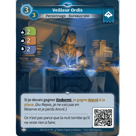 Vigilante Nocturno Ordis Raro Ordis Altered TCG
