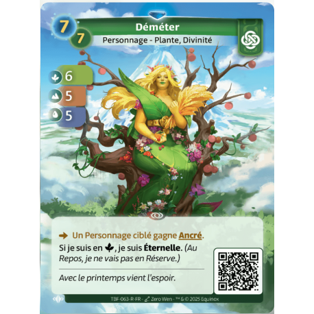 Demeter Facción Rara Muna Alterada