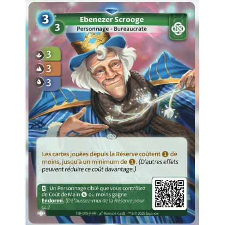 Ebenezer Scrooge Rare Faction Muna Altered