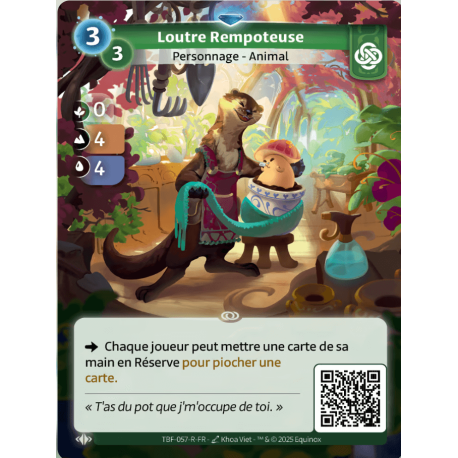 Loutre Rempoteuse Rare Faction Muna Altered