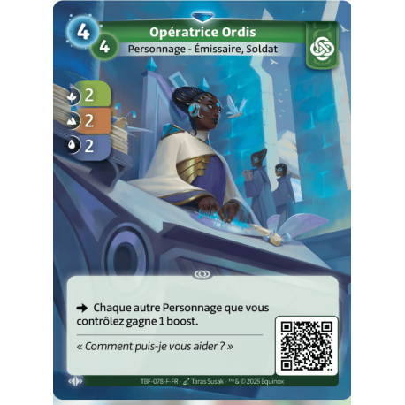 Opératrice Ordis Rare Faction Muna Altered
