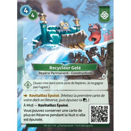 Recycleur Gelé Rare Faction Muna Altered