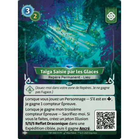 Taïga Saisie par les Glaces Rare Faction Muna Altered