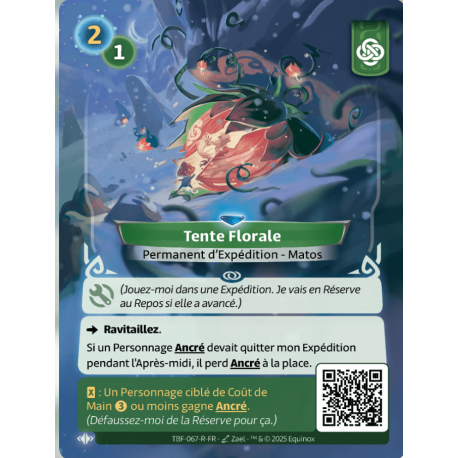 Tente Florale Rare Faction Muna Altered