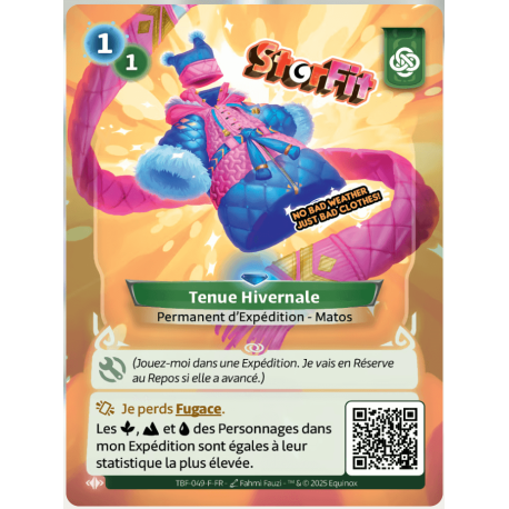 Tenue Hivernale Rare Faction Muna Altered