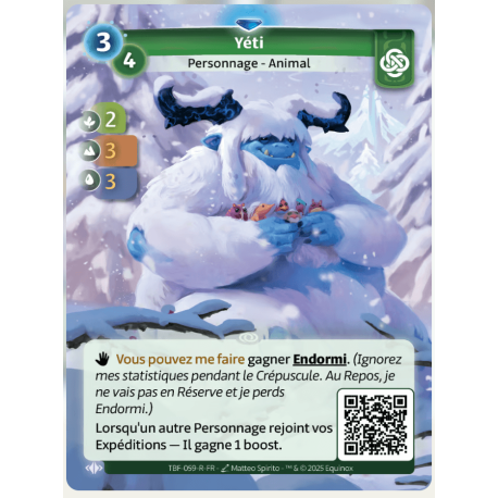 Yeti Facción Rara Muna Alterada