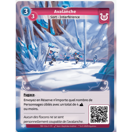 Avalanche Rare Faction Lyra Altered KS