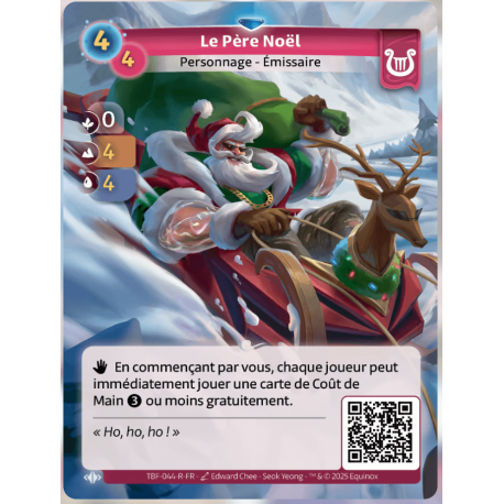 Santa Claus Rare Faction Lyra Altered KS