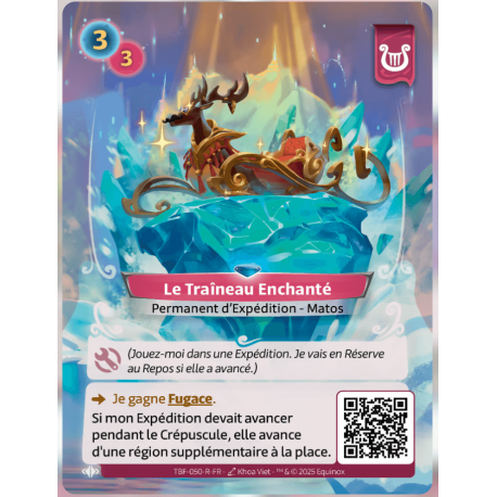 Le Traîneau Enchanté Rare Faction Lyra Altered KS