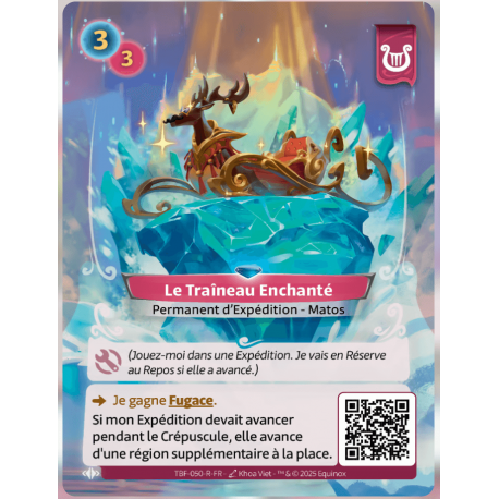 Le Traîneau Enchanté Rare Faction Lyra Altered KS