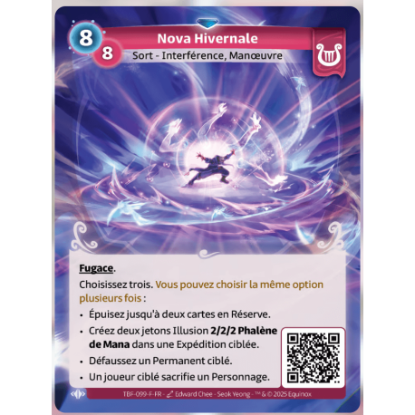 Nova Hivernale Rare Faction Lyra Altered KS