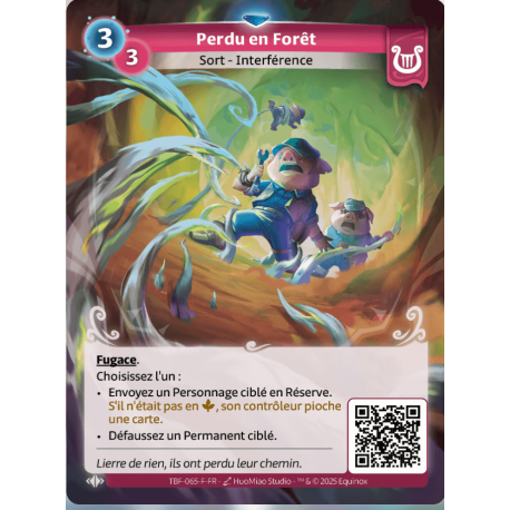 Perdu en Fôret Rare Faction Lyra Altered KS