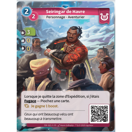 Seiringar de Havre Facción rara Lyra KS alterado
