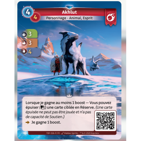 Akhlut Rare Bravos Altered TCG