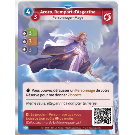 Aroro, Rempart d'Asgartha Rare Bravos Altered TCG