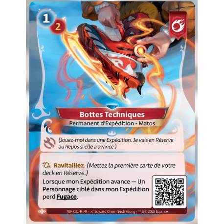 Botas Técnicas Raras Bravos Altered TCG