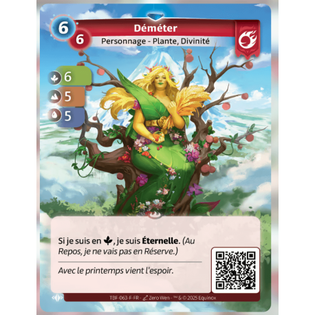 Déméter Rare Bravos Altered TCG