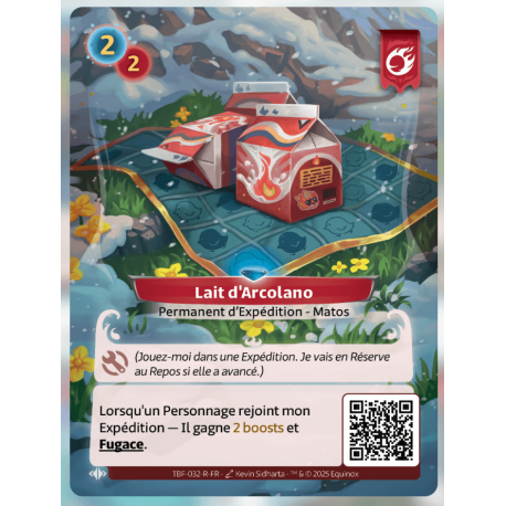 Lait d'Arcolano Rare Bravos Altered TCG
