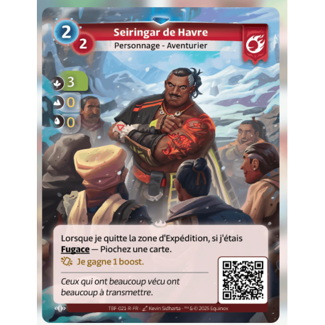 Seiringar de Havre Rare Bravos Altered TCG