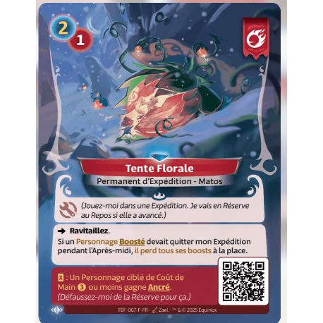 Tente Florale Rare Bravos Altered TCG