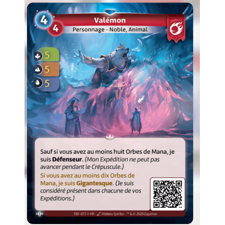 Valémon Rare Bravos Altered TCG