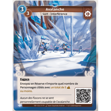 Avalanche Rare Axiom Altered TCG