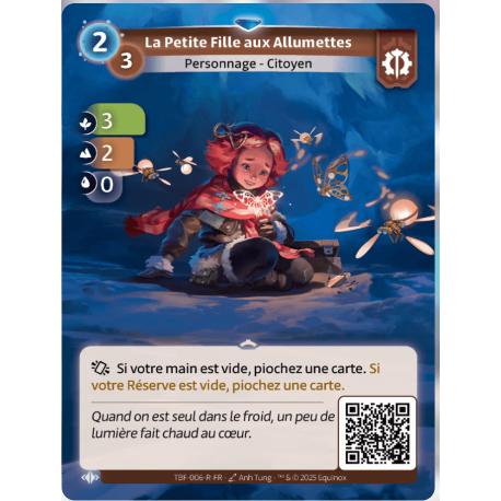 Pequeña Cerillera Rara Axiom Altered TCG