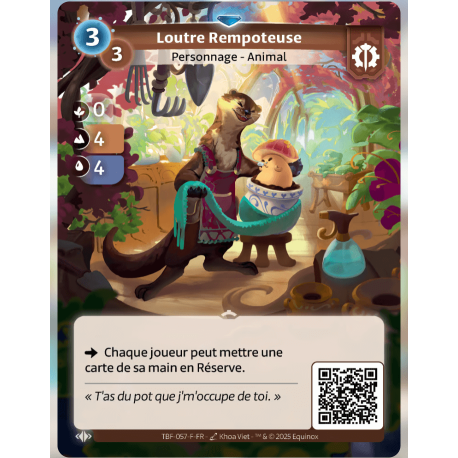 Potting Otter Rare Axiom Altered TCG