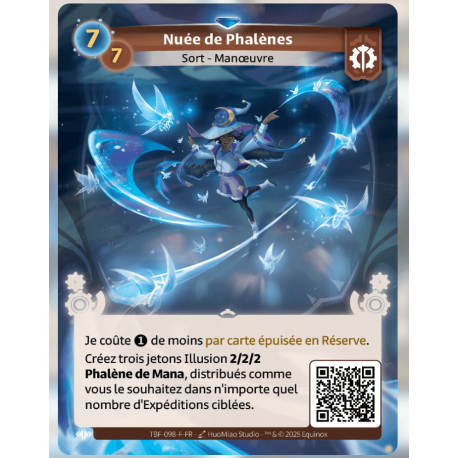 Nuée de Phalènes Rare Axiom Altered TCG