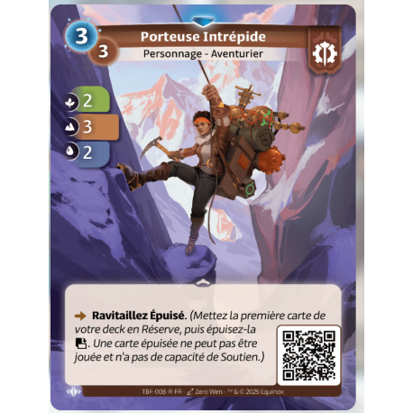 Portador intrépido Raro Axiom Altered TCG