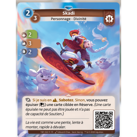 Skadi Rara Axiom Altered TCG