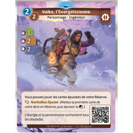 Vaike, l'Énergéticienne Rare Axiom Altered TCG