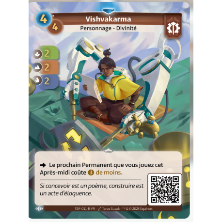 Vishvakarma Axioma Raro TCG Alterado