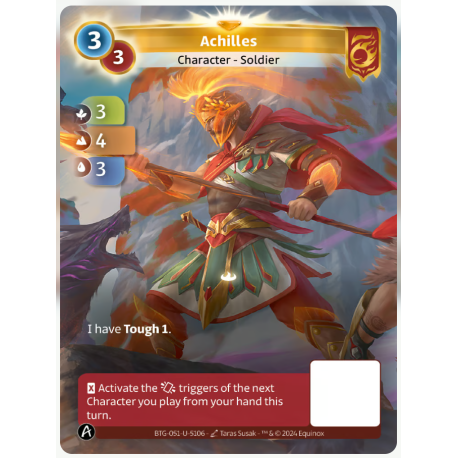 Achilles (3-4-3) Unique Bravos - Altered TCG